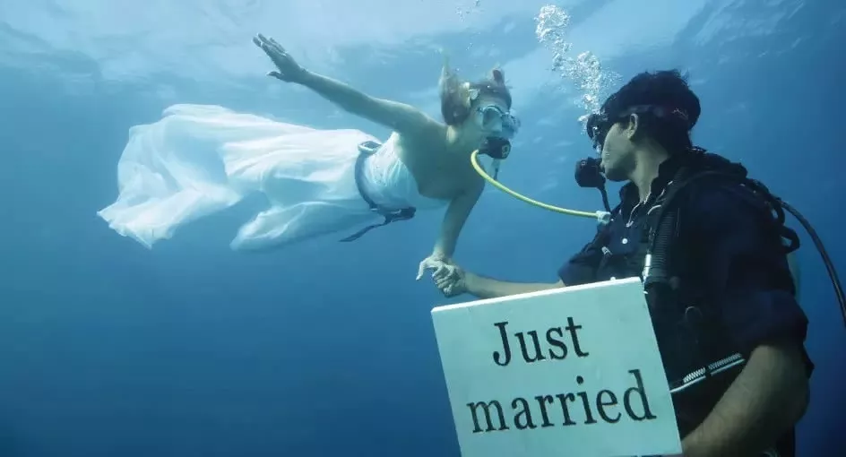 Elopement Wedding no Anantara Kihavah Maldives Villas 